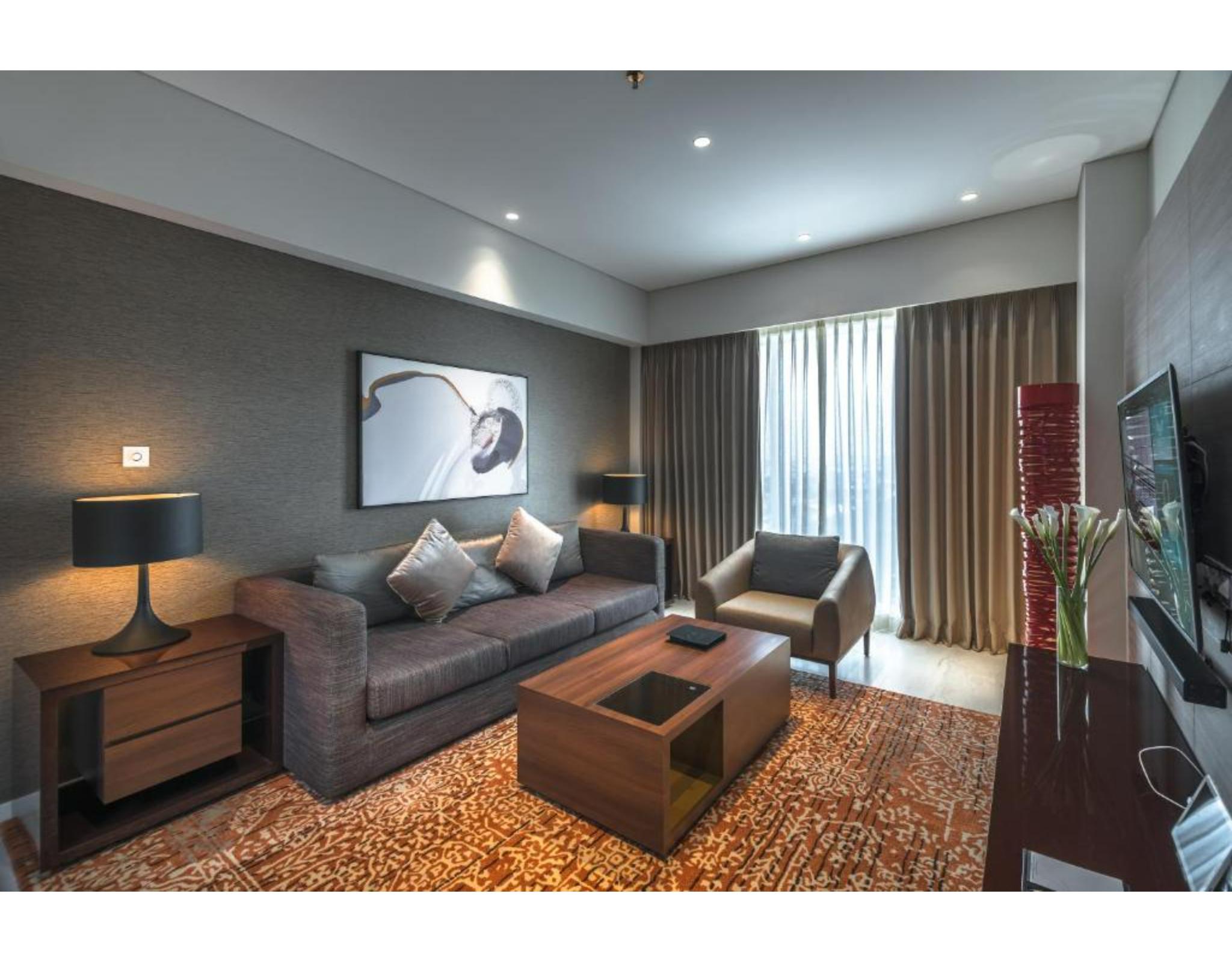 Oakwood Hotel & Residence Surabaya Buitenkant foto